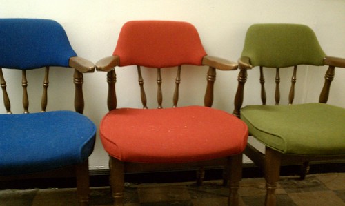 colorful chairs