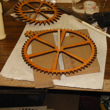 Assembling the Mid Wheel Arbor