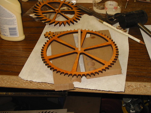 Assembling the Mid Wheel Arbor