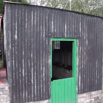 Black Country Living Museum - Racecourse Colliery - Capell Fan and Hindley Engine - shed