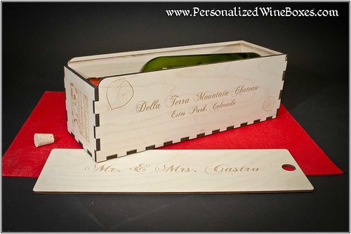 Lasered Wine Box