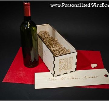 Wine Box for Wedding Gift