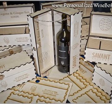 Custom Wine Box for the Savant Cellars - Magnum size