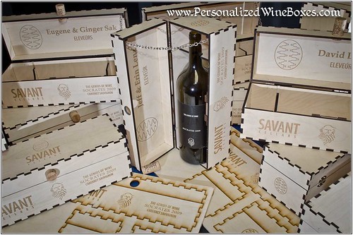 Custom Wine Box for the Savant Cellars - Magnum size