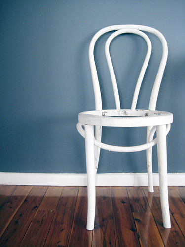 Unfinished bentwood chair