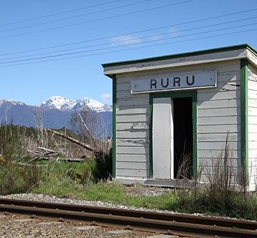 Old Railway Station, Ruru, (near Moana), West Coast