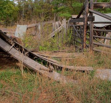 Collapsing sheds