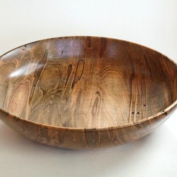 Spalted ambrosia maple platter