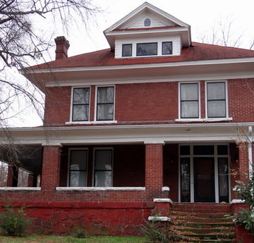 American Foursquare Style, Highland Park, Birmingham, Alabama