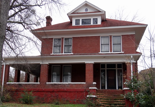 American Foursquare Style, Highland Park, Birmingham, Alabama