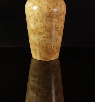 Western Big Leaf Maple Burl Vase