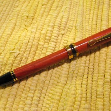 Padauk ballpoint pen