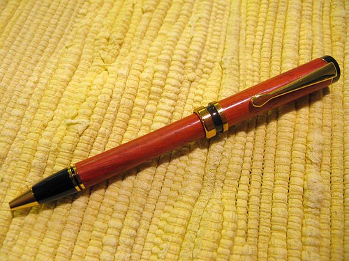 Padauk ballpoint pen