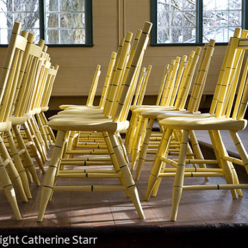 Yellow chairs