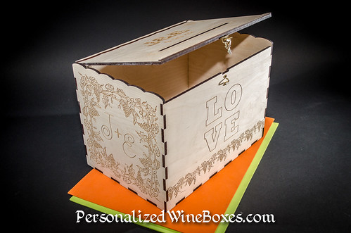 Wedding Card Box for J and E