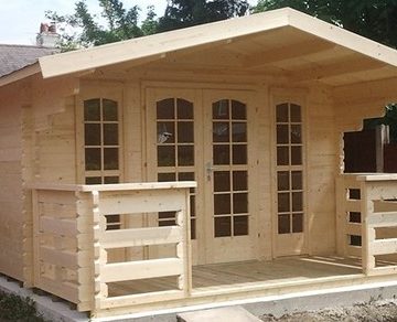 AST2-44 Summerhouse Log Cabin