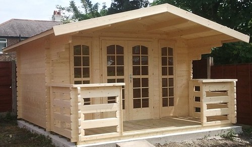 AST2-44 Summerhouse Log Cabin