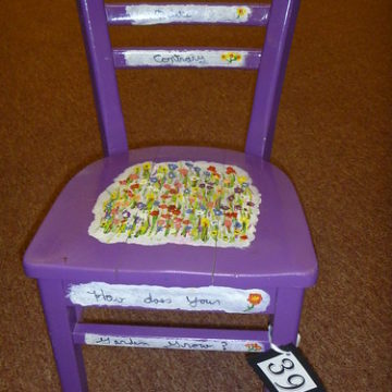 Silent Auction Chair #39