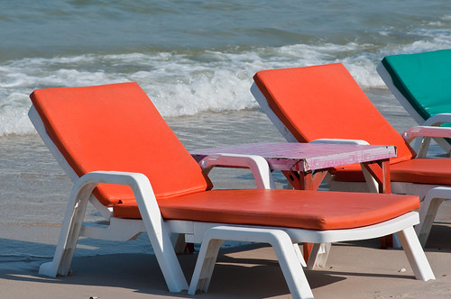 beach chairs