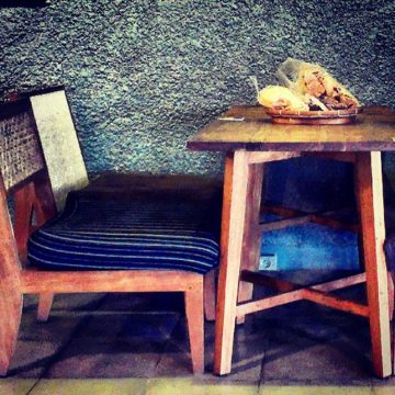 Chairs table #wooden #interior #decoration #design