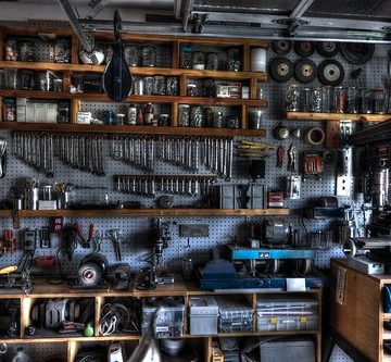 Parts, open-end wrenches, Enco micro-lathe and wire-wheel and small mill/drillpress