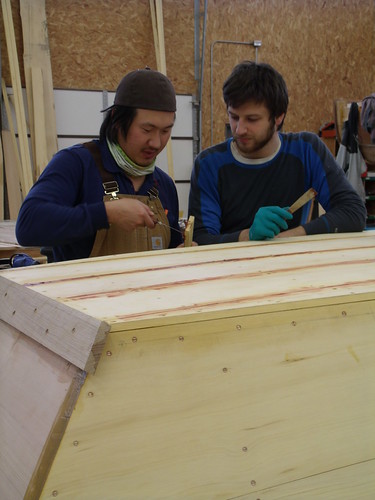 GEDC4762 - Port Hadlock WA - Northwest School of Wooden Boatbuilding - Skiff Construction - Light McKenzie River Dory - An Early Driftboat