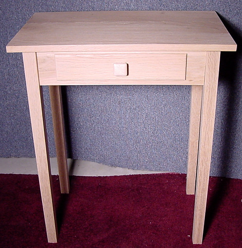 Lamp Table - White Oak