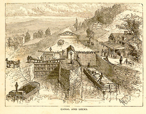 Canal and locks