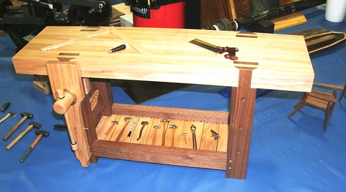 Model Wood Workbench and Tools, Model Engineering, NAMES * Convention Wyandotte Michigan, 4-2014