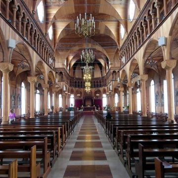 Interior of Saint Peter and Paul Cathedral