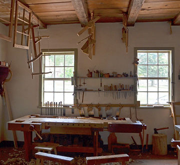 Woodworking Shop in Old Salem