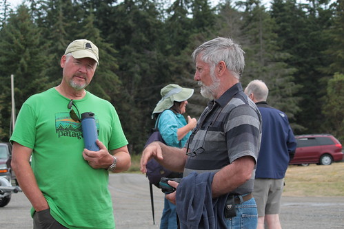 IMG_2636 - Nordland WA - Mystery Bay State Park - Red Lantern SCAMP Rally - John Welsford (R) and Dr - -