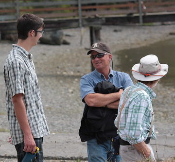 IMG_2747 - Nordland WA - Mystery Bay State Park - Red Lantern SCAMP Rally - Howard Rice (center)