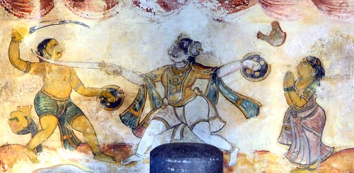 India - Tamil Nadu - Thanjavur - Brihadeshvara Temple - Fresco - 13