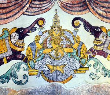 India - Tamil Nadu - Thanjavur - Brihadeshvara Temple - Mural - 1