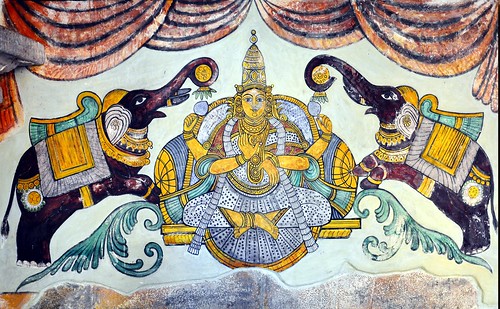 India - Tamil Nadu - Thanjavur - Brihadeshvara Temple - Mural - 1