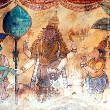 India - Tamil Nadu - Thanjavur - Brihadeshvara Temple - Fresco - 6