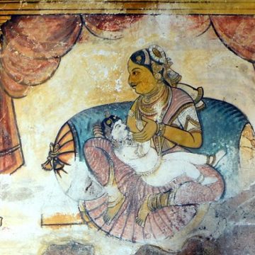 India - Tamil Nadu - Thanjavur - Brihadeshvara Temple - Fresco - 10