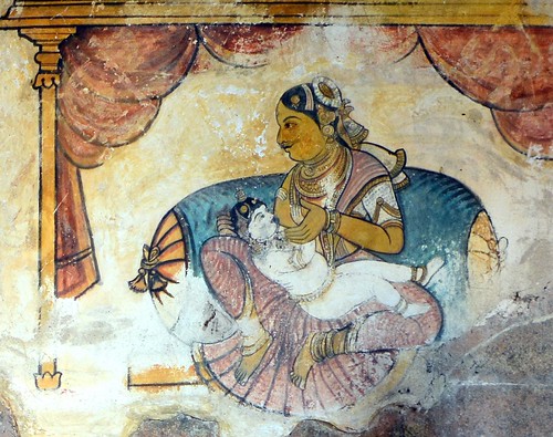 India - Tamil Nadu - Thanjavur - Brihadeshvara Temple - Fresco - 10