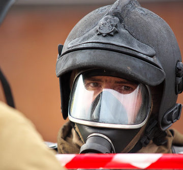 Firefighters unveil cutting-edge wall piercing fire extinguisher