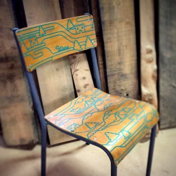 Limited edition available for      pre-order contact info@staunchindustries.com #wooden #chair #lifestyle #allinadayswork #Designmilk #interiors #Desillusion #design #coldwaterculture #Coastland #handcrafted #screenprint #Scottishstreetstyle #limited #sta