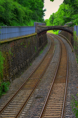 CHORLEY’S FLYING ARCHES, CHORLEY, LANCASHIRE, ENGLAND.