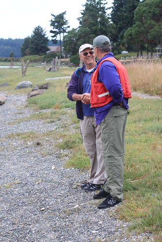 IMG_1433 - Nordland WA - Mystery Bay State Park - 2015 Red Lantern Rally - Howard Rice (right, wearing lifejacket)