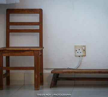 Childhood Chair and Footstool