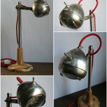 Light Rider: Desk Lamp from Upcycled Bike Light