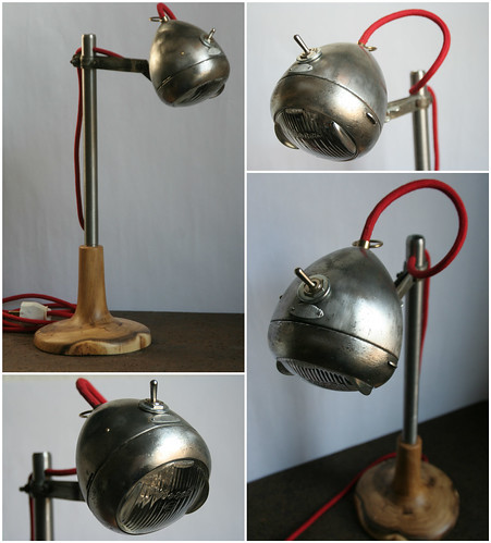 Light Rider: Desk Lamp from Upcycled Bike Light