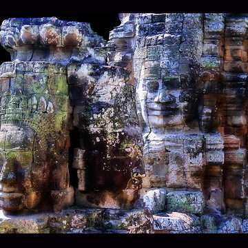 Cambodia - Bayon Temple - Faces Of Lokesvara - 13c