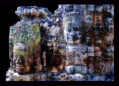 Cambodia - Bayon Temple - Faces Of Lokesvara - 13c