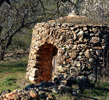 Barraca de pedra seca, les Planes, Torrelles de Foix