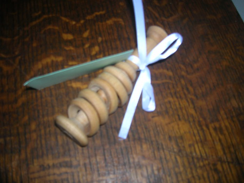 Baby rattle made by Geoff